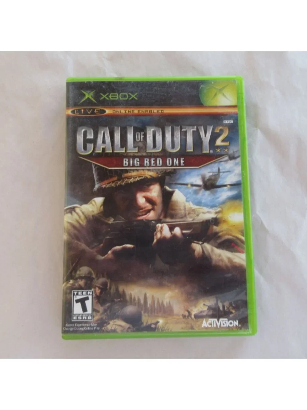 XBOX - Medal of Honor Frontline & Call of Duty 2 Big Red One - with Manuals
